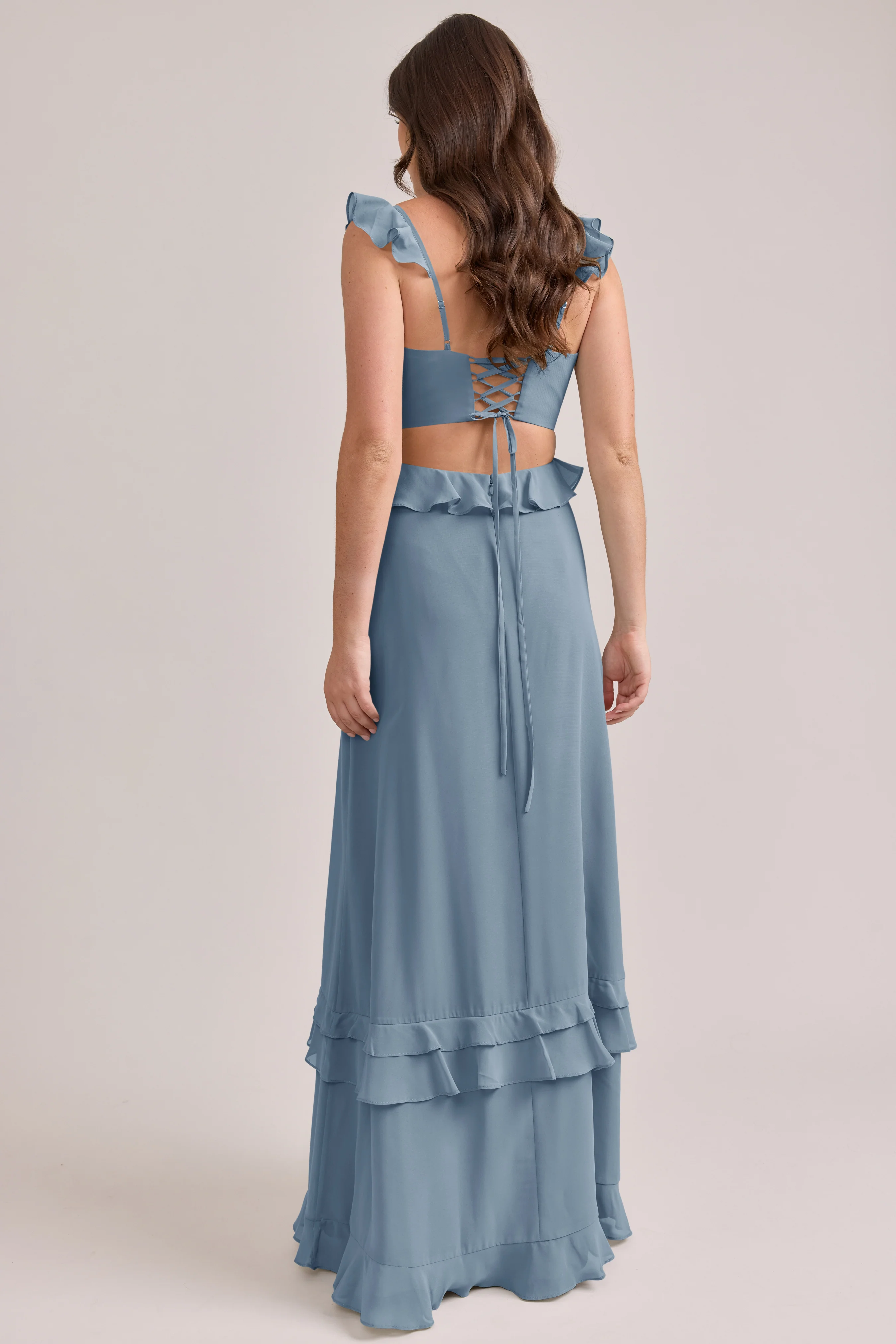 Mia Chiffon Dress | Made To Order - Image 49