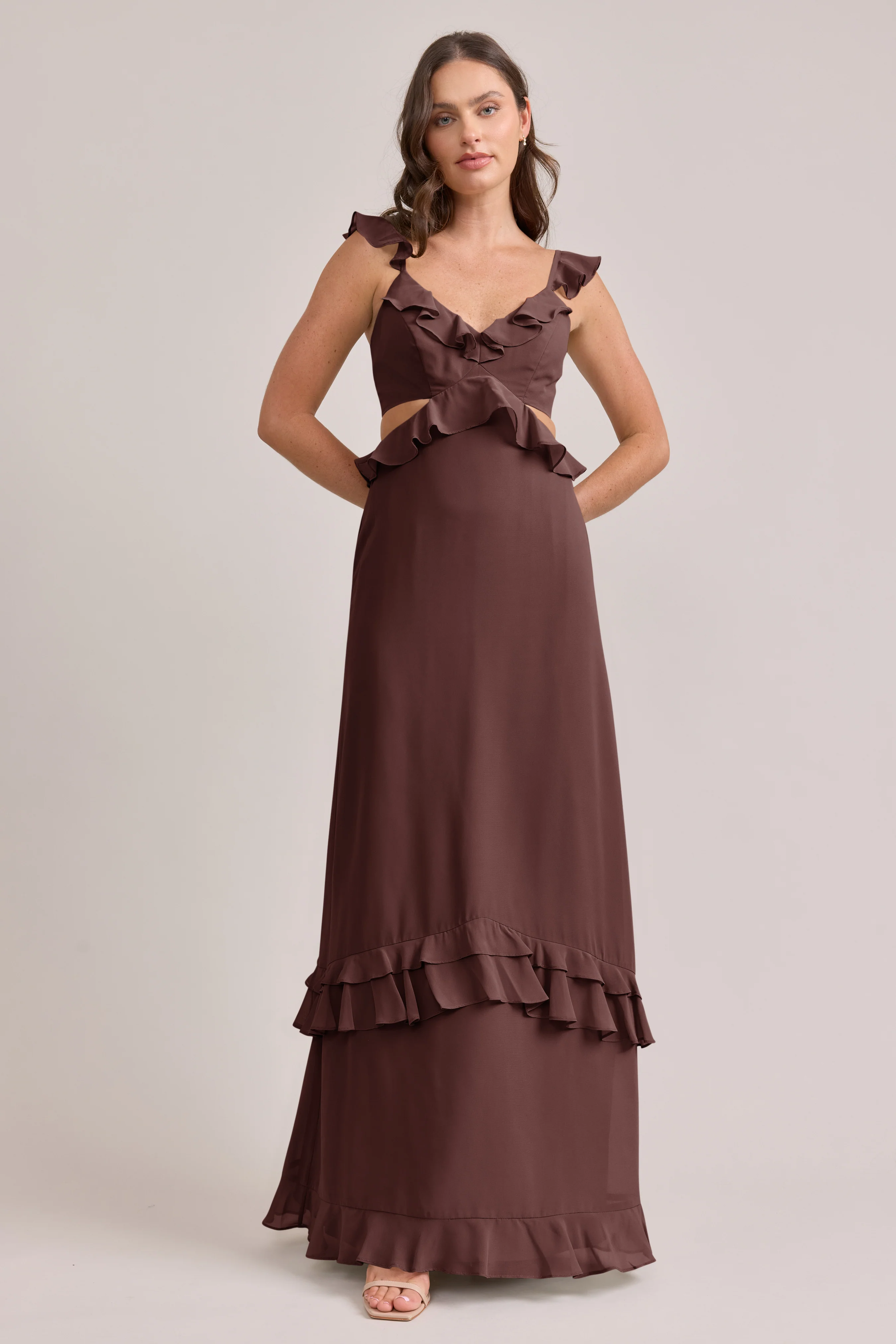 Mia Chiffon Dress | Made To Order - Image 63