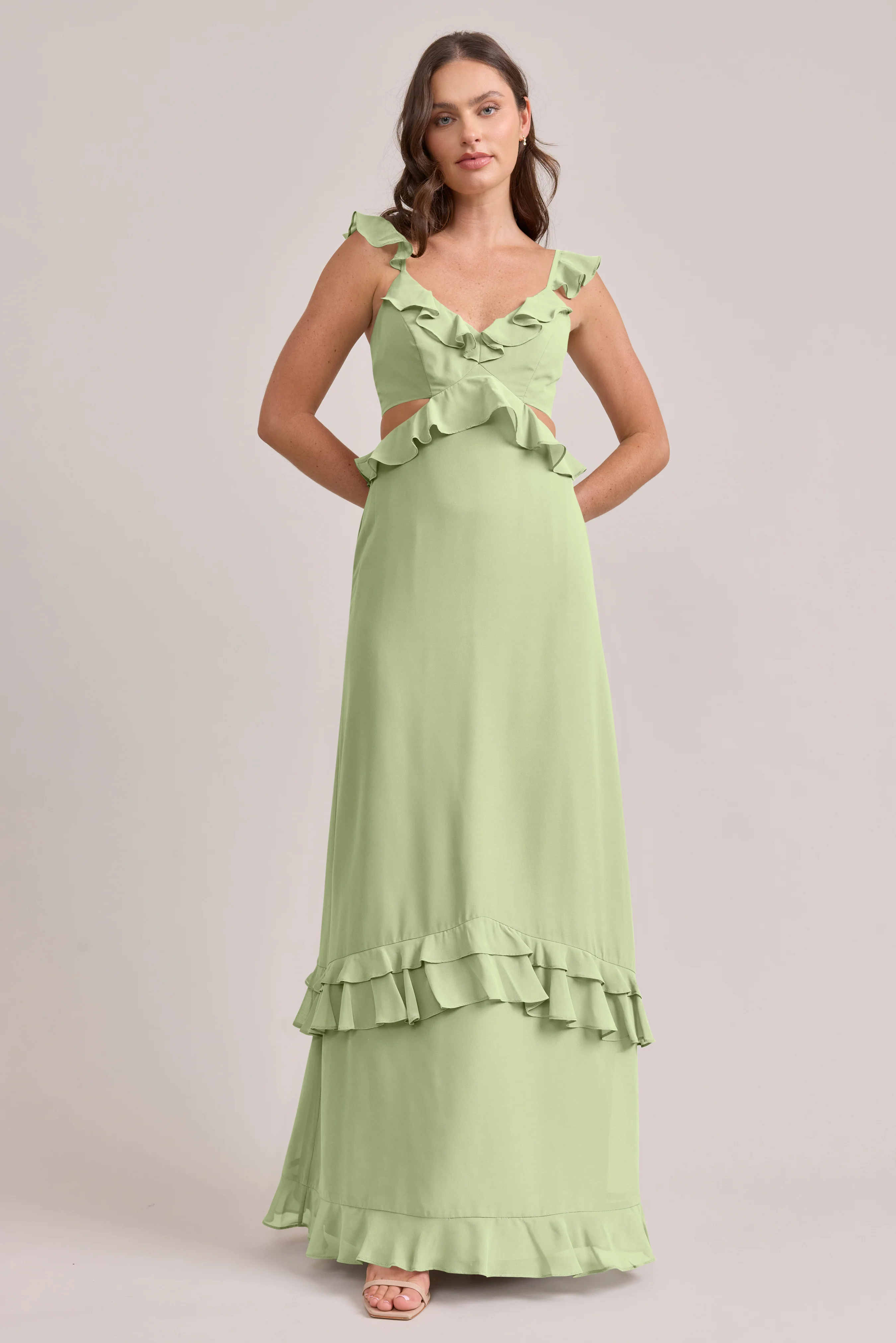 Mia Chiffon Dress | Made To Order - Image 72