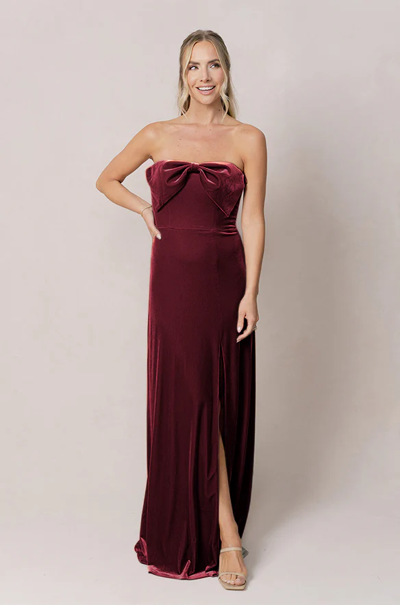 Monroe Velvet Dress | Made To Order - Image 10