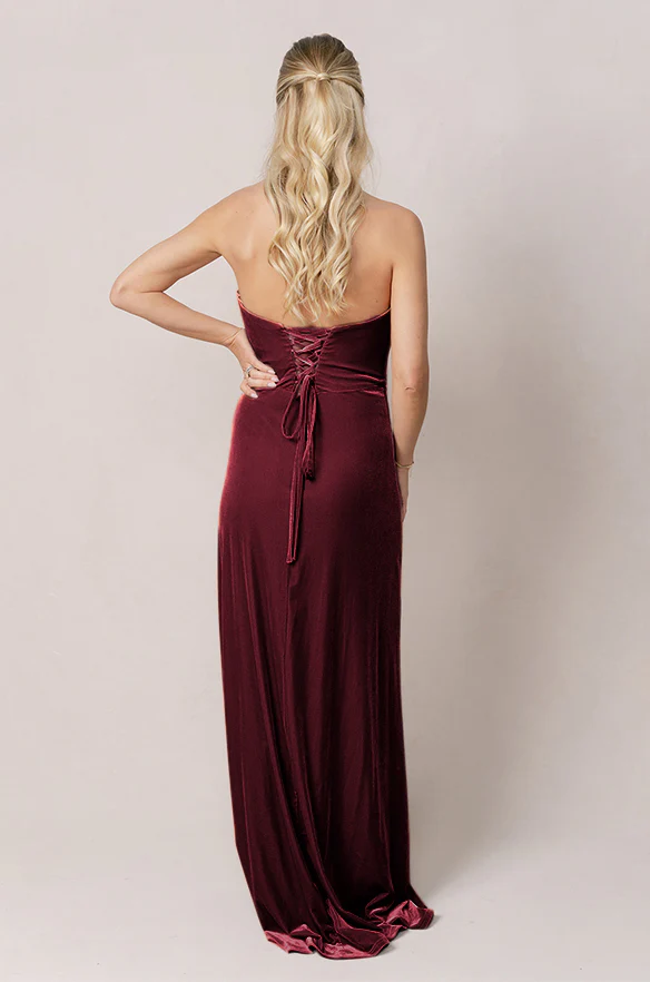 Monroe Velvet Dress | Made To Order - Image 11