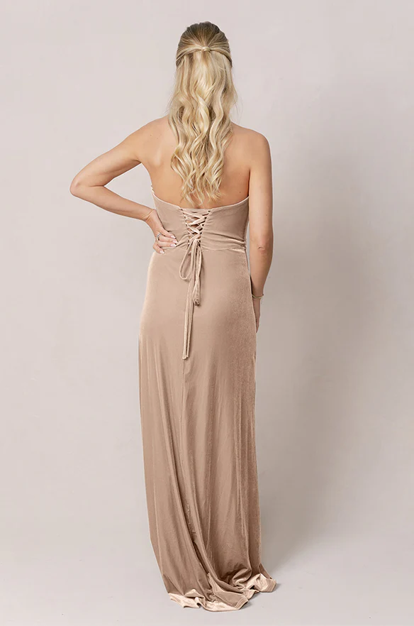 Monroe Velvet Dress | Made To Order - Image 13