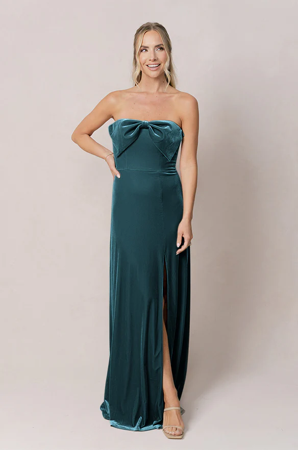 Monroe Velvet Dress | Made To Order - Image 16