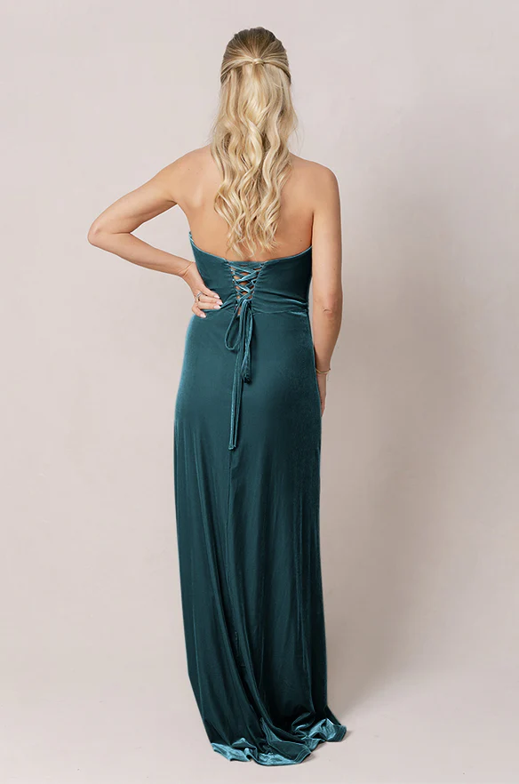 Monroe Velvet Dress | Made To Order - Image 17