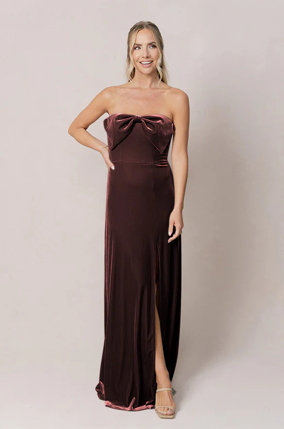 Monroe Velvet Dress | Made To Order - Image 20