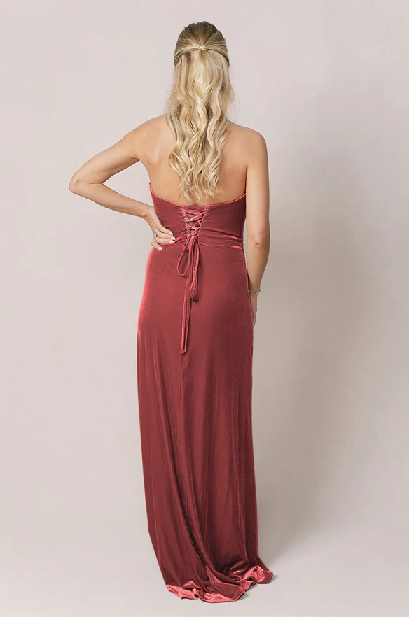 Monroe Velvet Dress | Made To Order - Image 23