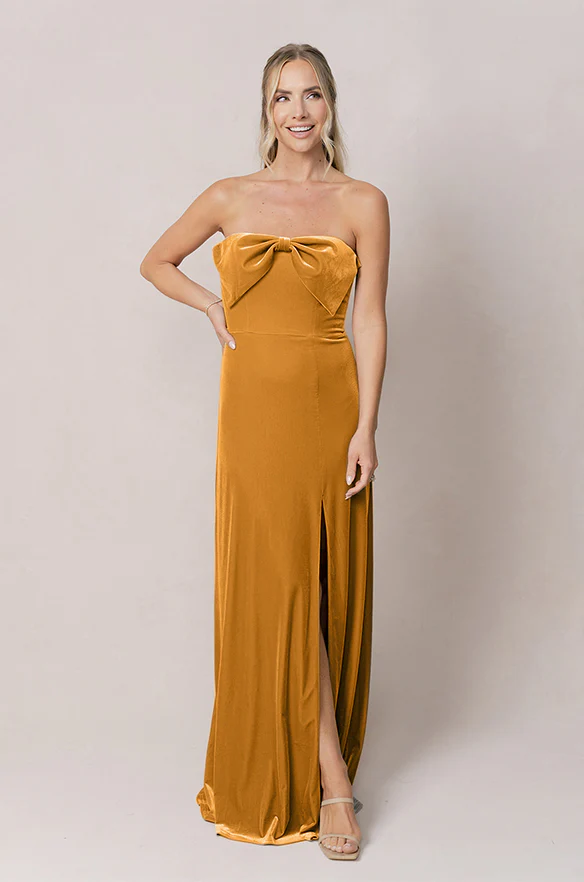 Monroe Velvet Dress | Made To Order - Image 32