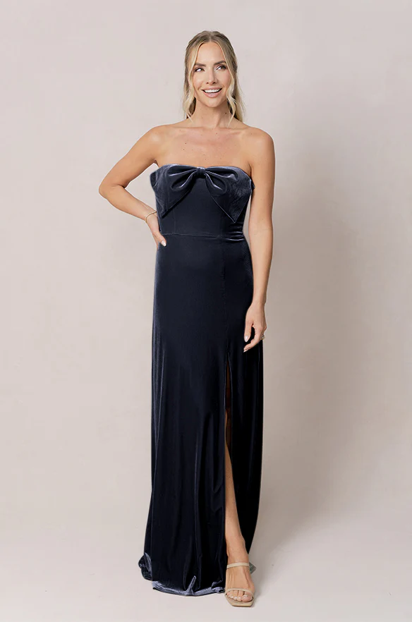 Monroe Velvet Dress | Made To Order - Image 34