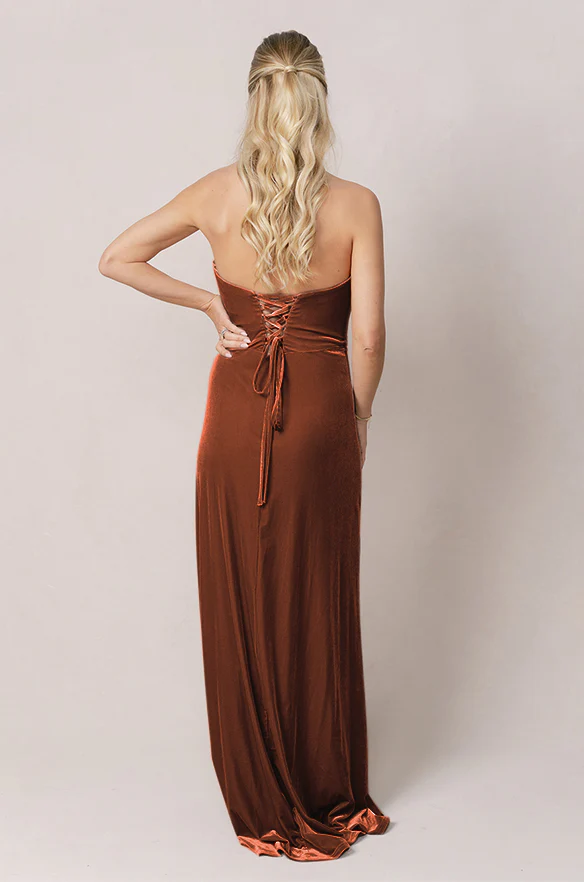 Monroe Velvet Dress | Made To Order - Image 47