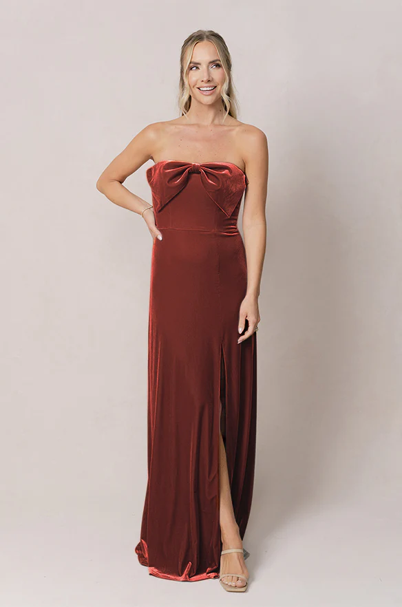 Monroe Velvet Dress | Made To Order - Image 50