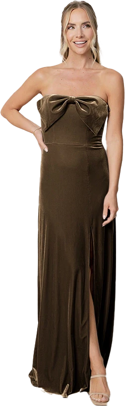 Monroe Velvet Dress | Made To Order - Image 60