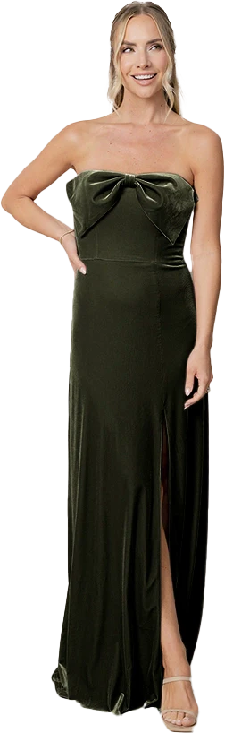 Monroe Velvet Dress | Made To Order - Image 69