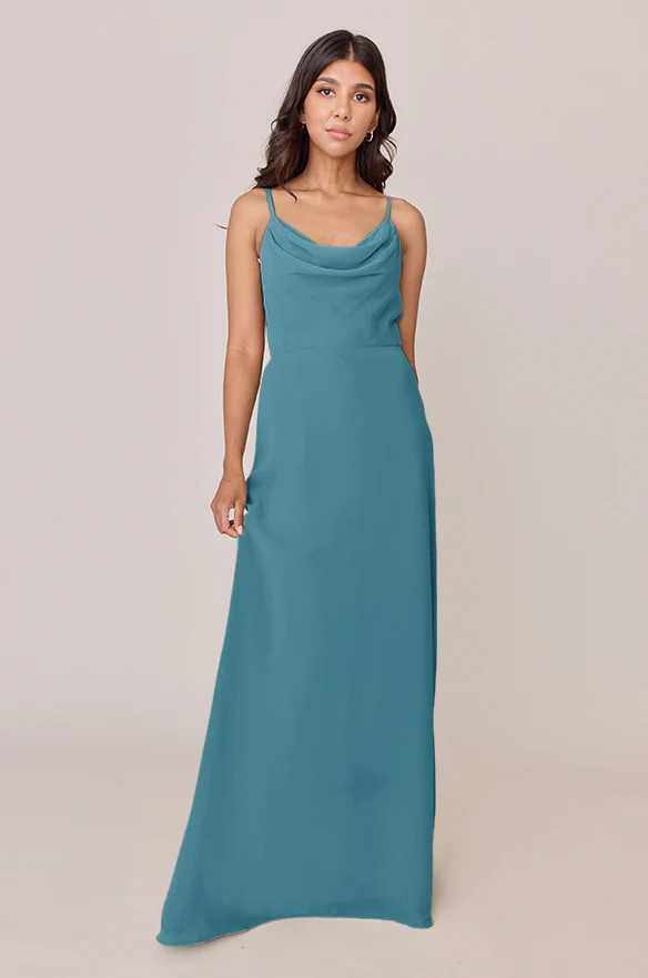 Nadia Chiffon Dress | Made To Order - Image 25