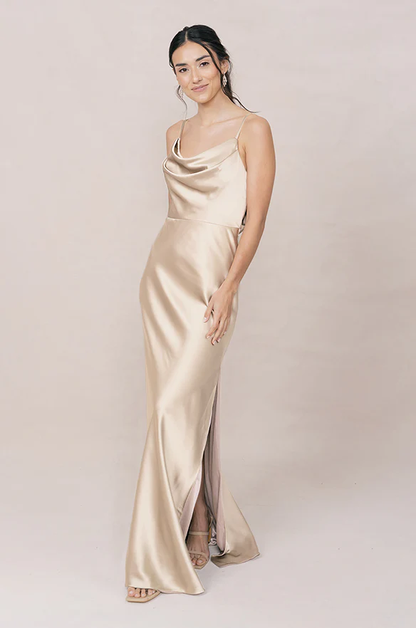 Nadia Satin Dress | Made To Order - Image 100