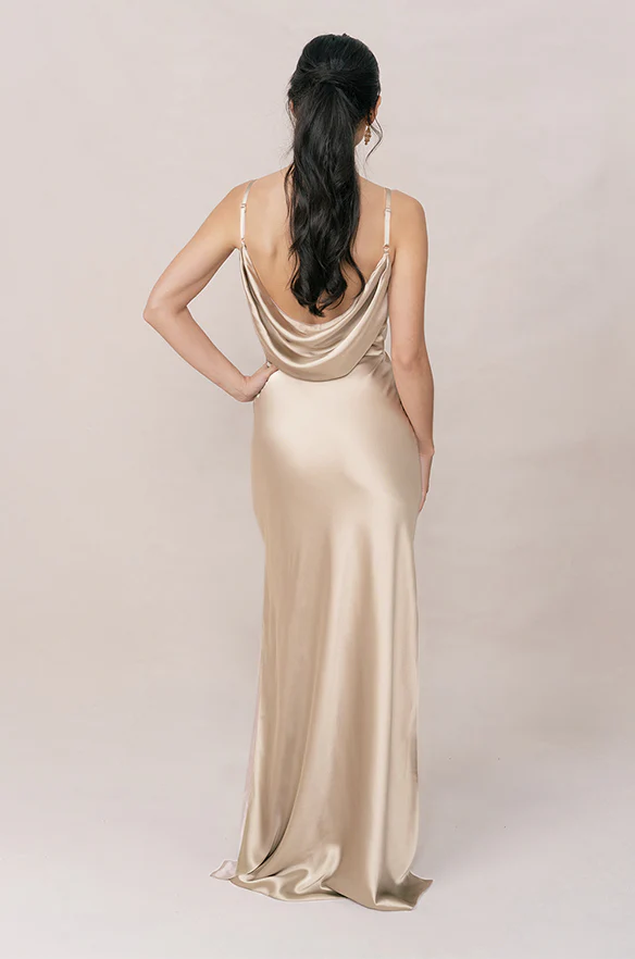 Nadia Satin Dress | Made To Order - Image 101