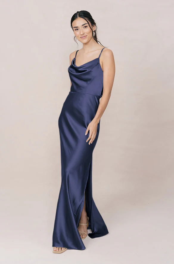 Nadia Satin Dress | Made To Order - Image 106