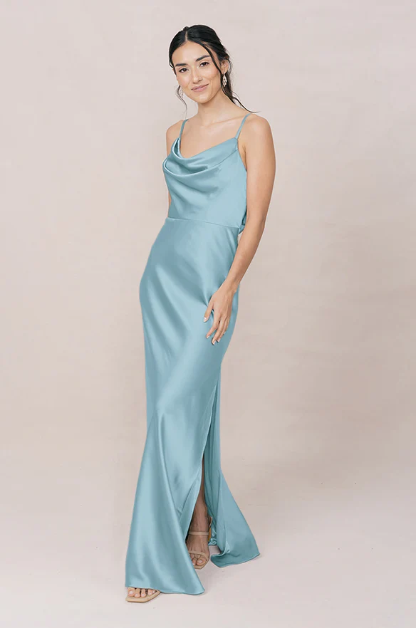 Nadia Satin Dress | Made To Order - Image 108
