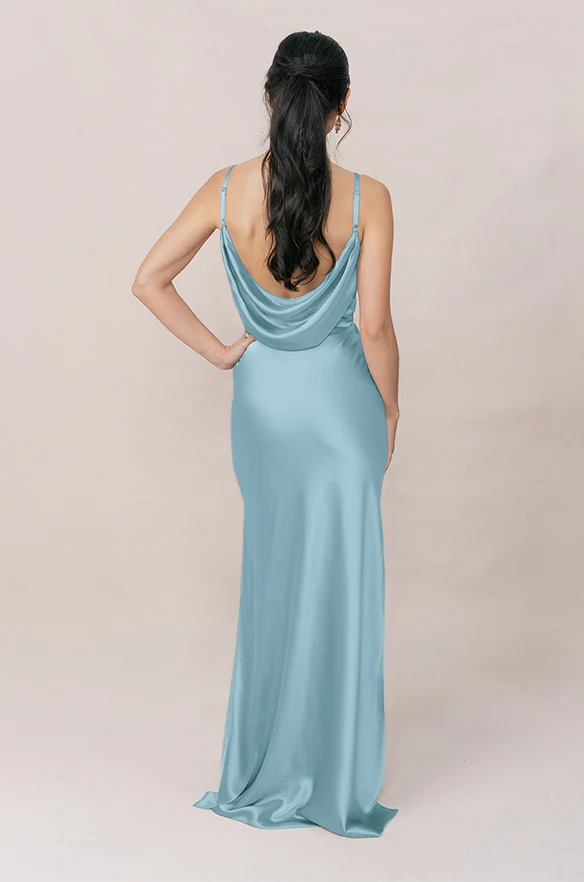 Nadia Satin Dress | Made To Order - Image 109