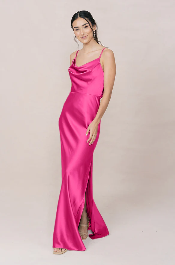 Nadia Satin Dress | Made To Order - Image 116