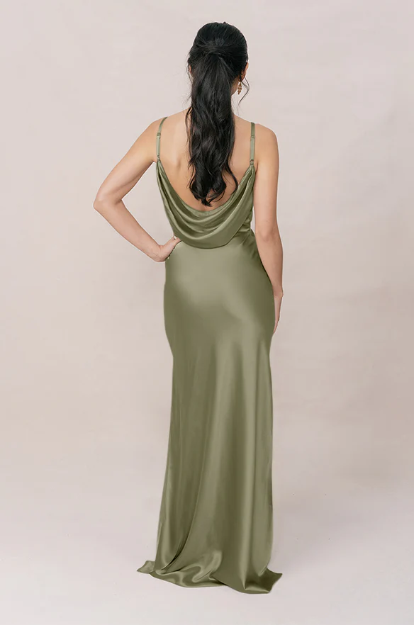 Nadia Satin Dress | Made To Order - Image 121