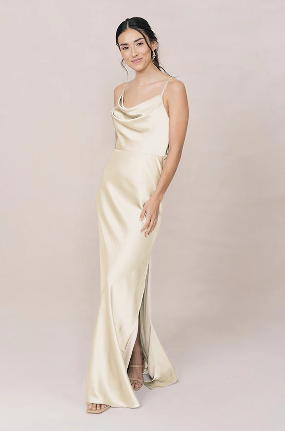 Nadia Satin Dress | Made To Order - Image 124
