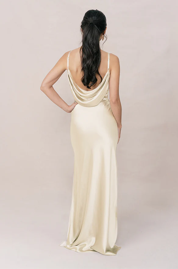 Nadia Satin Dress | Made To Order - Image 125