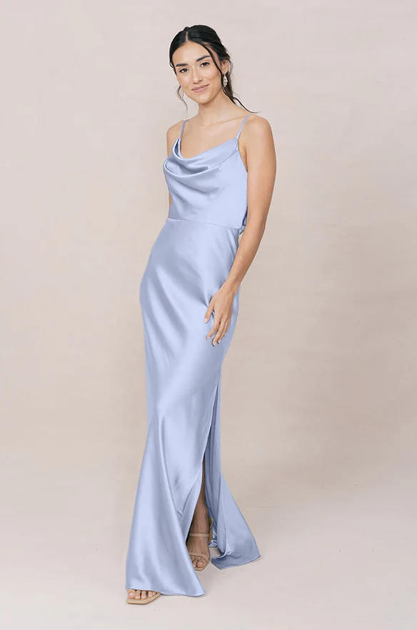 Nadia Satin Dress | Made To Order - Image 128