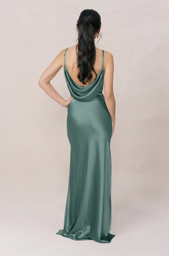 Nadia Satin Dress | Made To Order - Image 137