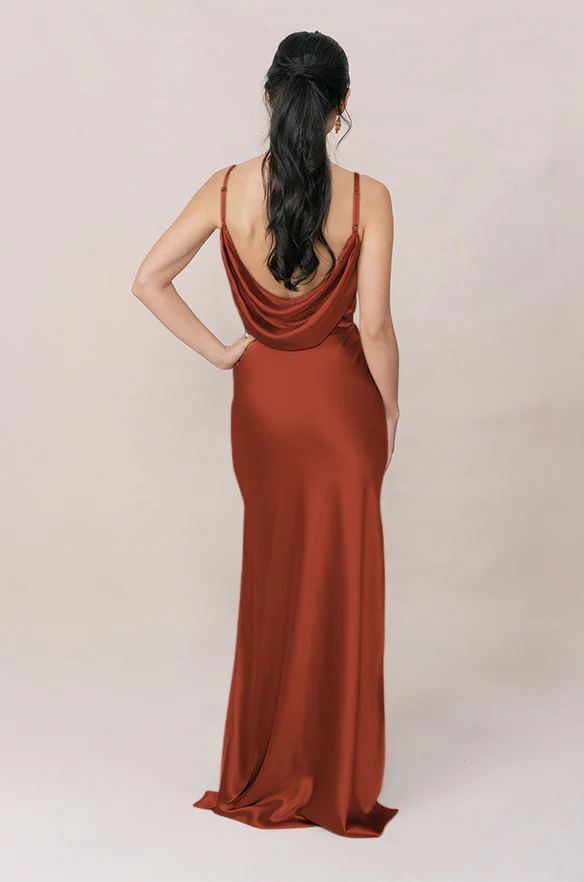 Nadia Satin Dress | Made To Order - Image 141