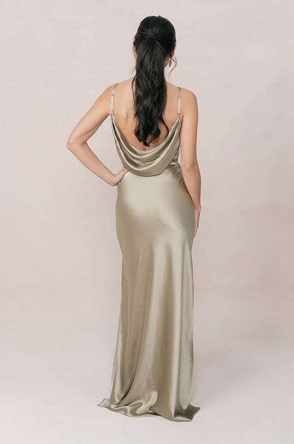 Nadia Satin Dress | Made To Order - Image 145