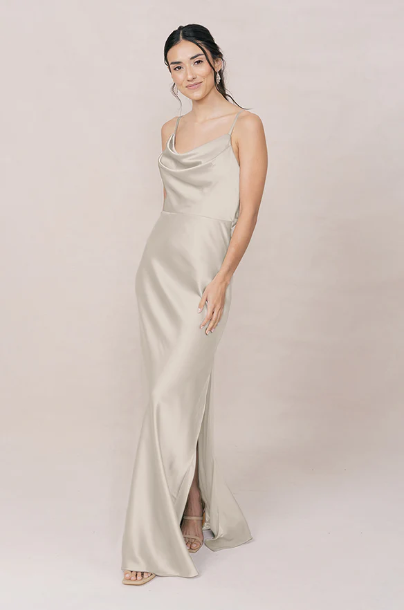 Nadia Satin Dress | Made To Order - Image 148