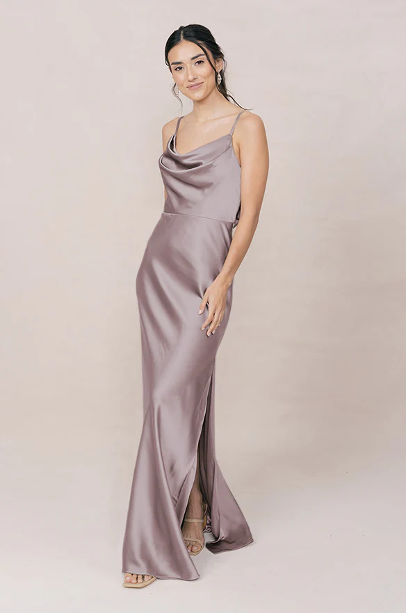 Nadia Satin Dress | Made To Order - Image 152