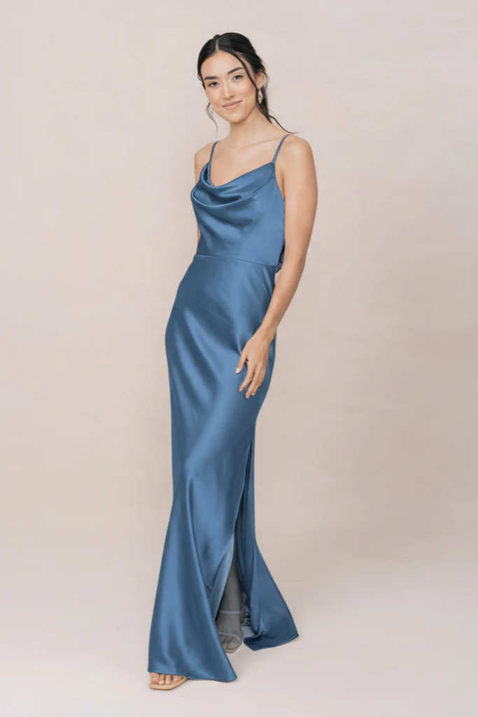 Nadia Satin Dress | Made To Order - Image 166