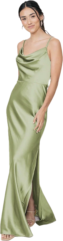Nadia Satin Dress | Made To Order - Image 168
