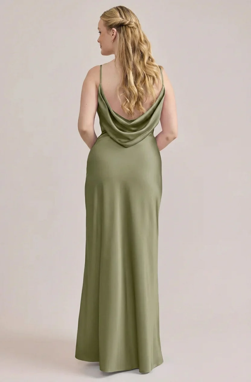 Nadia Satin Dress | Made To Order - Image 182