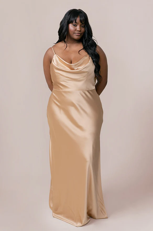 Nadia Satin Dress | Made To Order - Image 5