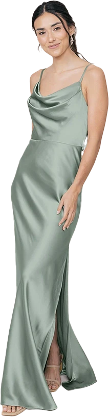 Nadia Satin Dress | Made To Order - Image 53
