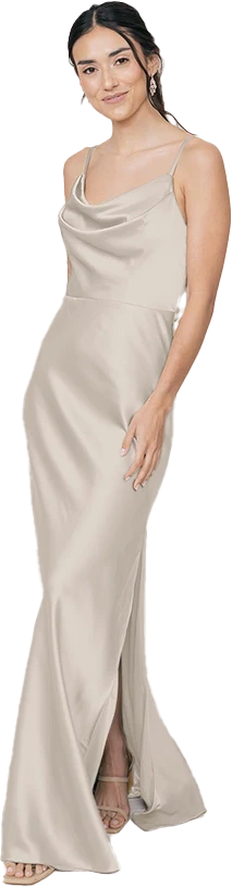 Nadia Satin Dress | Made To Order - Image 56