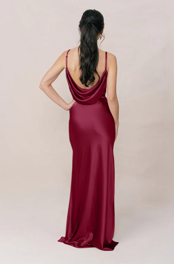 Nadia Satin Dress | Made To Order - Image 67