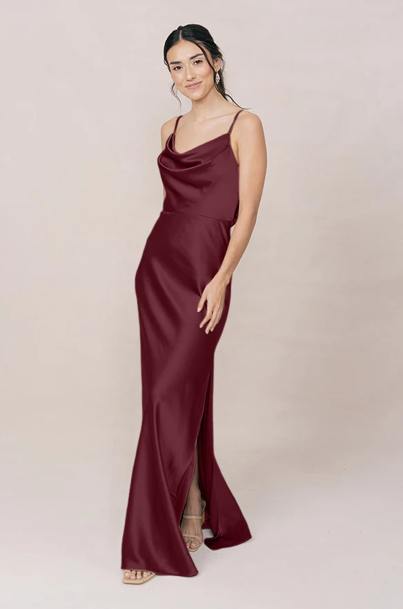 Nadia Satin Dress | Made To Order - Image 74