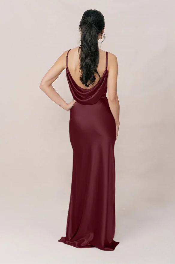 Nadia Satin Dress | Made To Order - Image 75