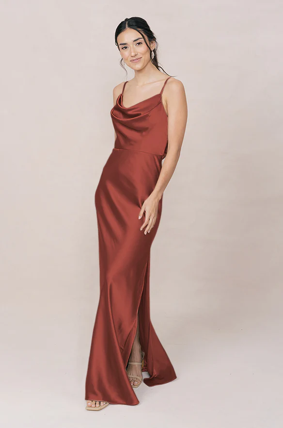 Nadia Satin Dress | Made To Order - Image 76