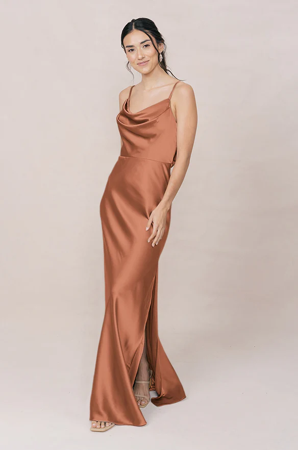 Nadia Satin Dress | Made To Order - Image 80