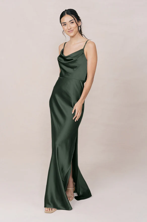 Nadia Satin Dress | Made To Order - Image 82