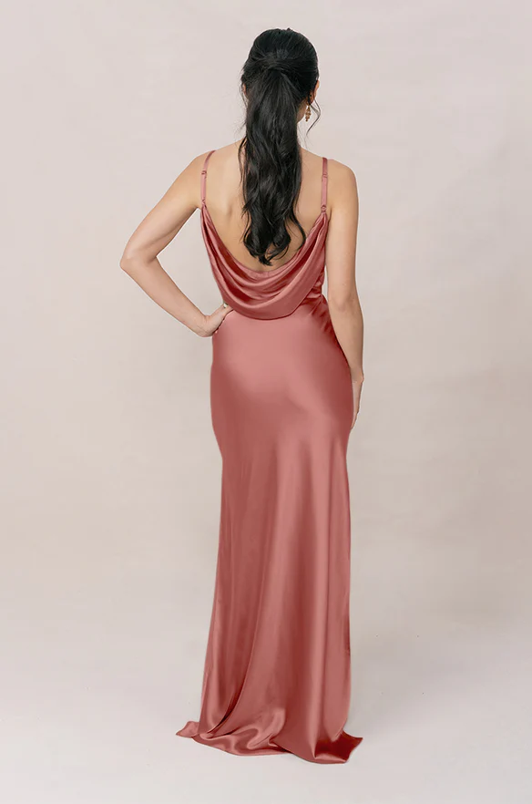Nadia Satin Dress | Made To Order - Image 85