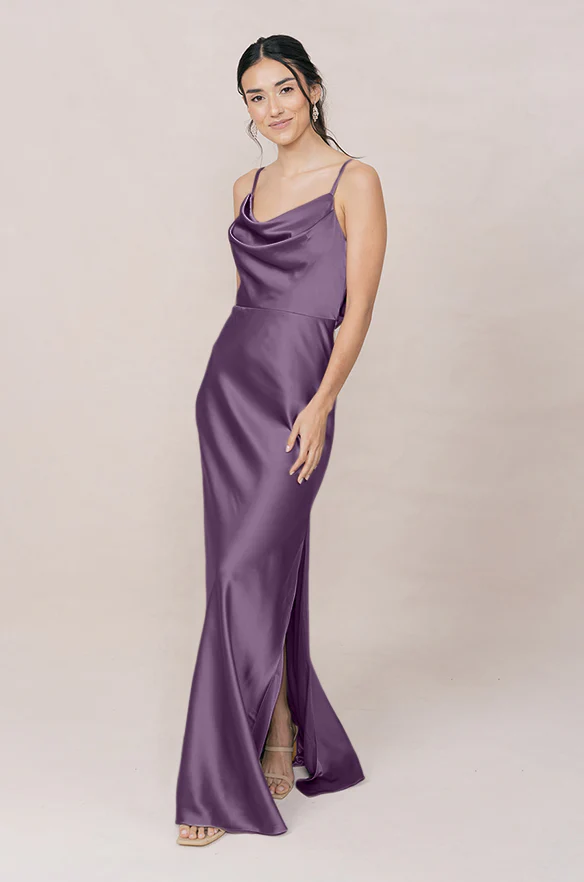 Nadia Satin Dress | Made To Order - Image 86