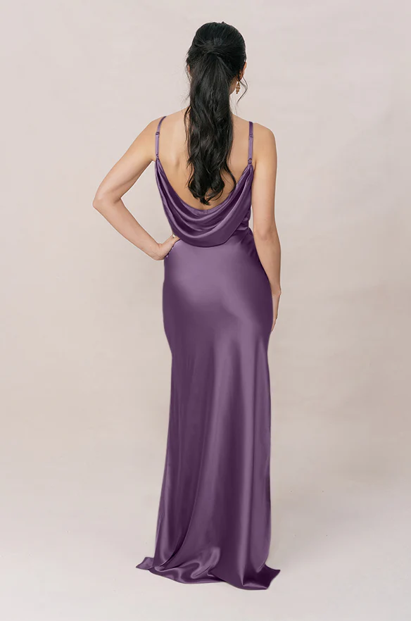Nadia Satin Dress | Made To Order - Image 87