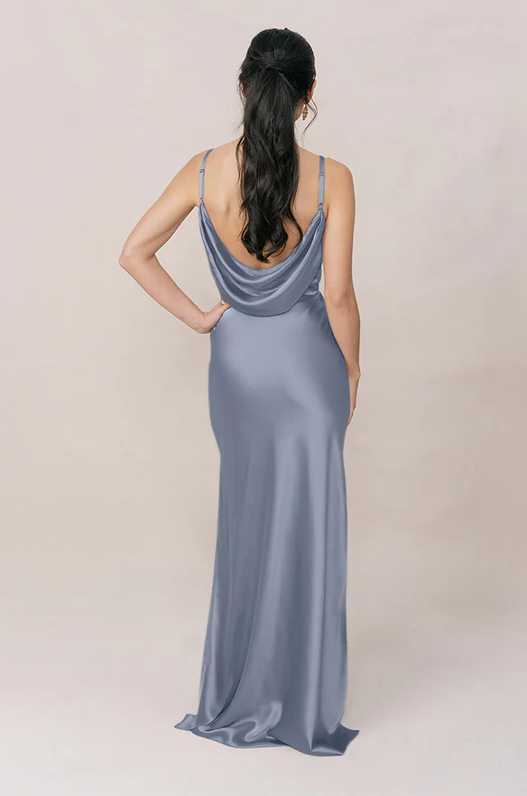 Nadia Satin Dress | Made To Order - Image 95