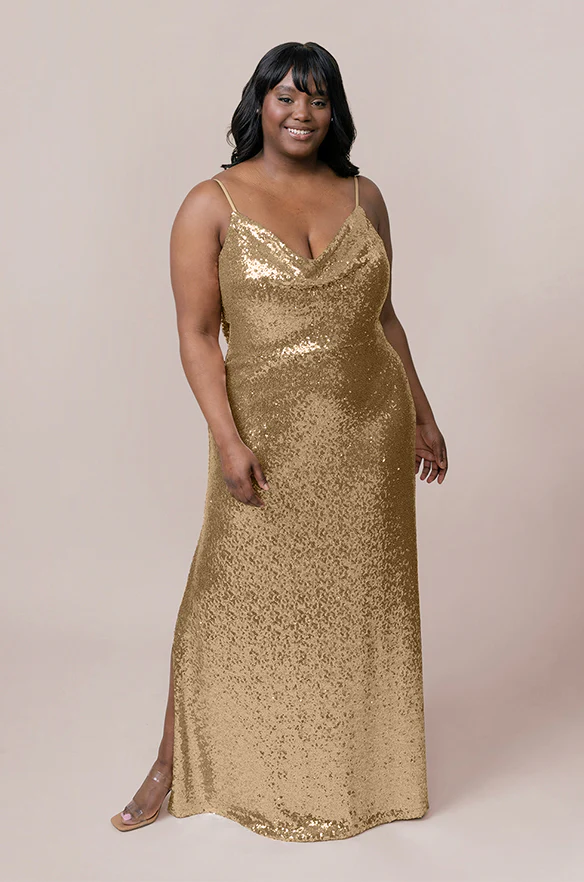 Nadia Sequin Dress | Made To Order - Image 12