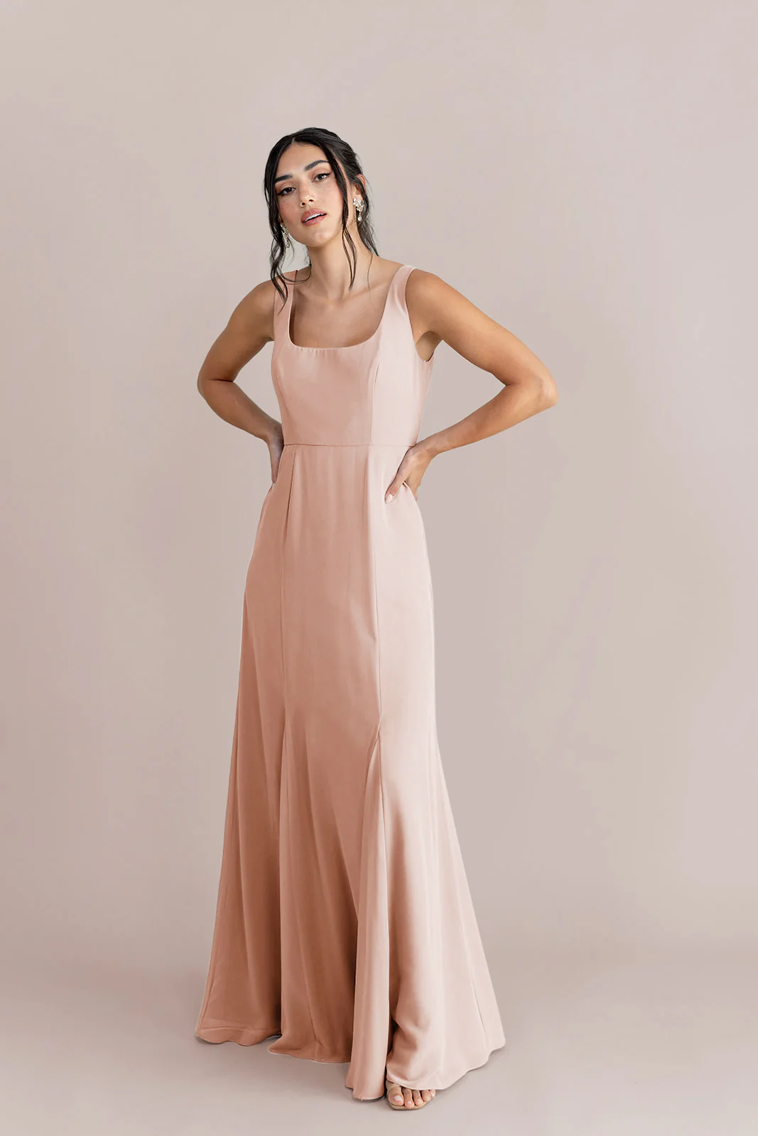 Nicole Chiffon Dress | Made To Order - Image 17